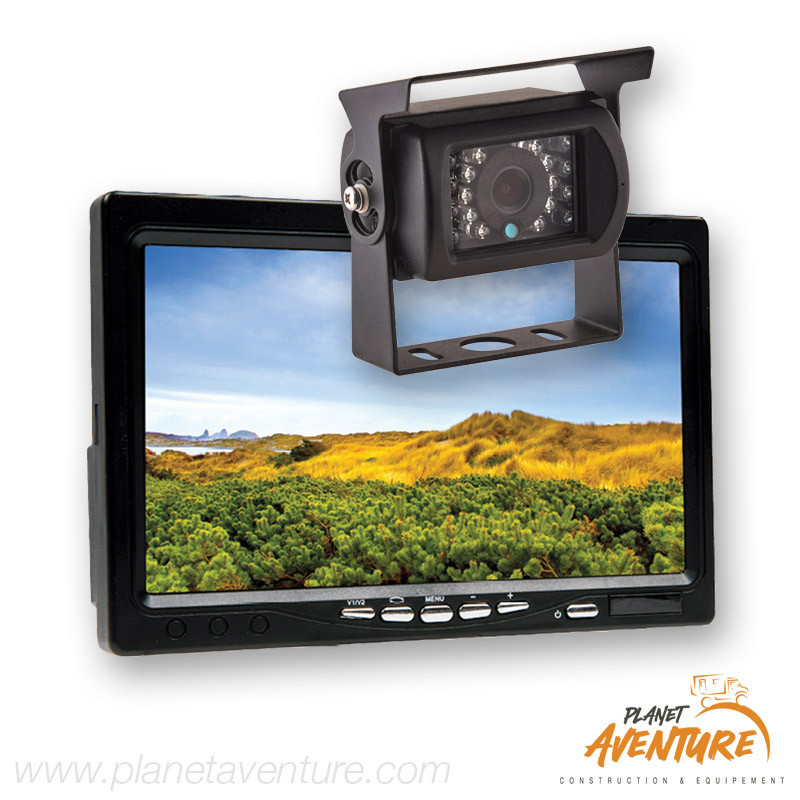 Système vidéo de recul caméra noire complet Antarion Système vidéo de recul caméra noire complet Antarion