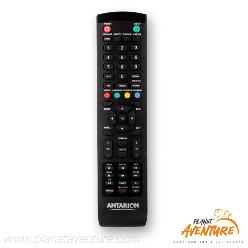 Télécommande TV Antarion 2021-2022 Télécommande TV Antarion 2021-2022