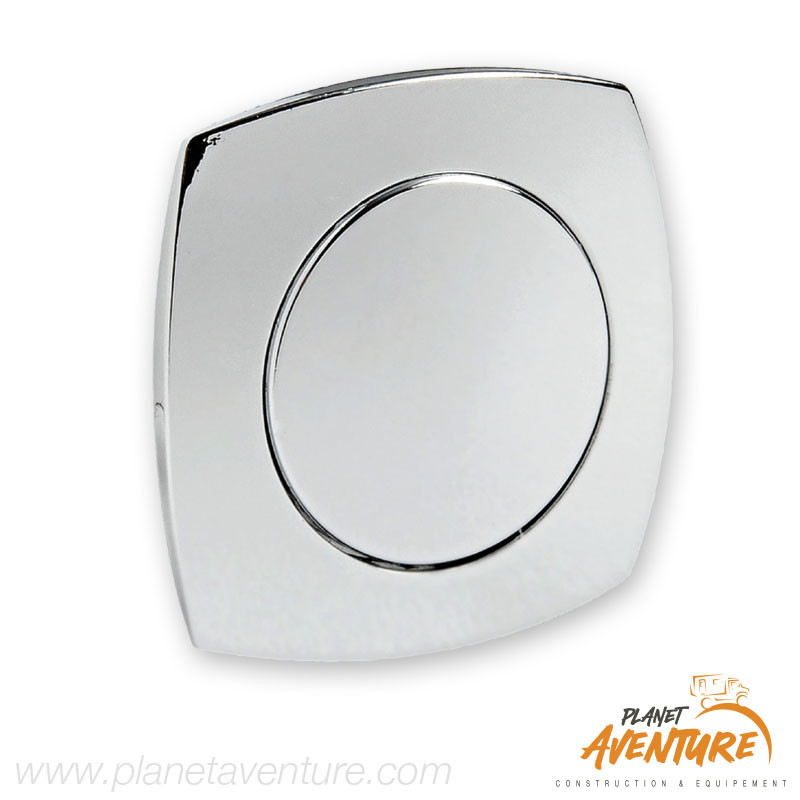 Bouton poussoir pour déclic convexe chromé Osculati Bouton poussoir pour déclic convexe chromé Osculati