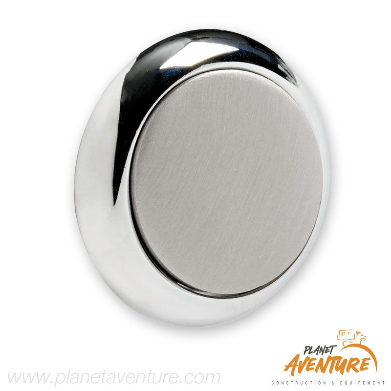 Bouton poussoir pour déclic rond poli Osculati Bouton poussoir pour déclic rond poli Osculati