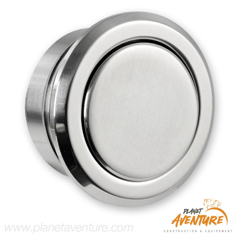 Bouton poussoir pour déclic rond S poli Osculati Bouton poussoir pour déclic rond S poli Osculati