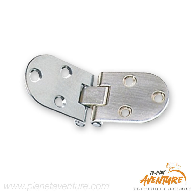 Charnière à retournement 84x30mm Osculati Charnière à retournement 84x30mm Osculati