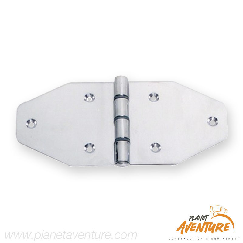 Charnière AISI316 230x100mm Osculati Charnière AISI316 230x100mm Osculati