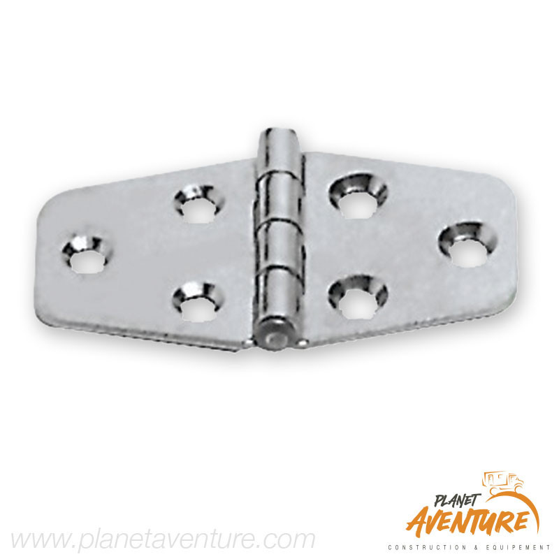 Charnière inox 70x38mm Osculati Charnière inox 70x38mm Osculati