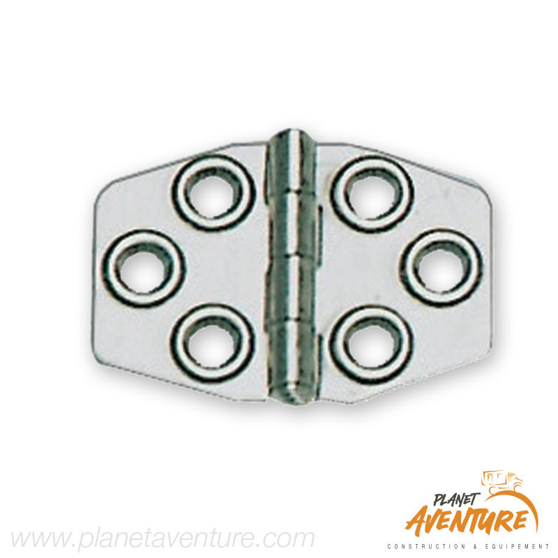 Charnière inox poli 68x46mm Osculati Charnière inox poli 68x46mm Osculati