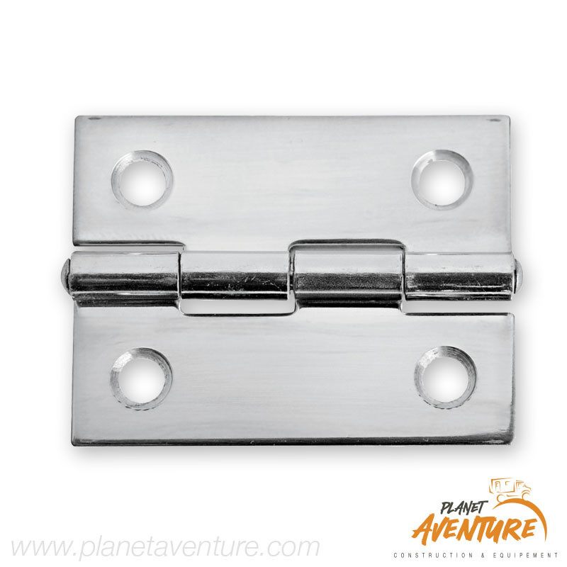 Charnière inox poli miroir 51x38mm Osculati Charnière inox poli miroir 51x38mm Osculati