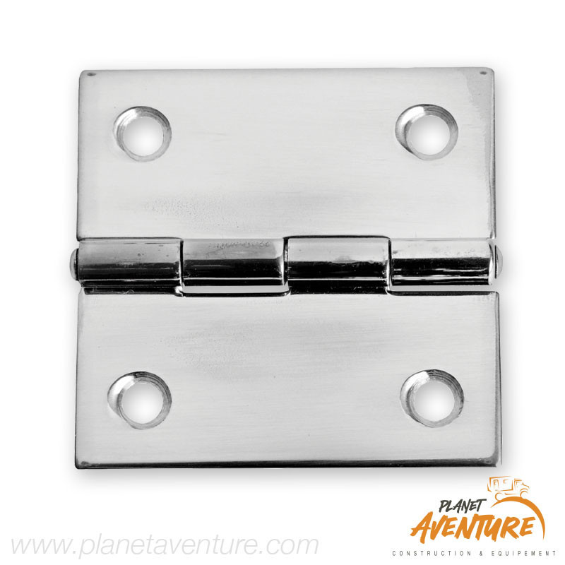 Charnière inox poli miroir 51x51mm Osculati Charnière inox poli miroir 51x51mm Osculati