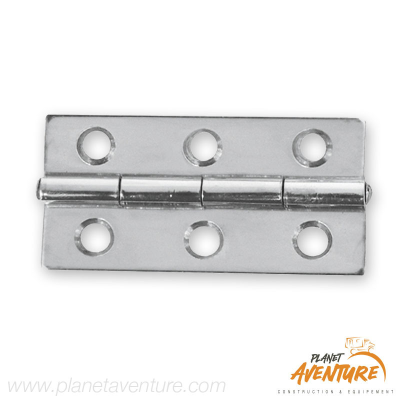 Charnière inox poli miroir 60x30mm Osculati Charnière inox poli miroir 60x30mm Osculati