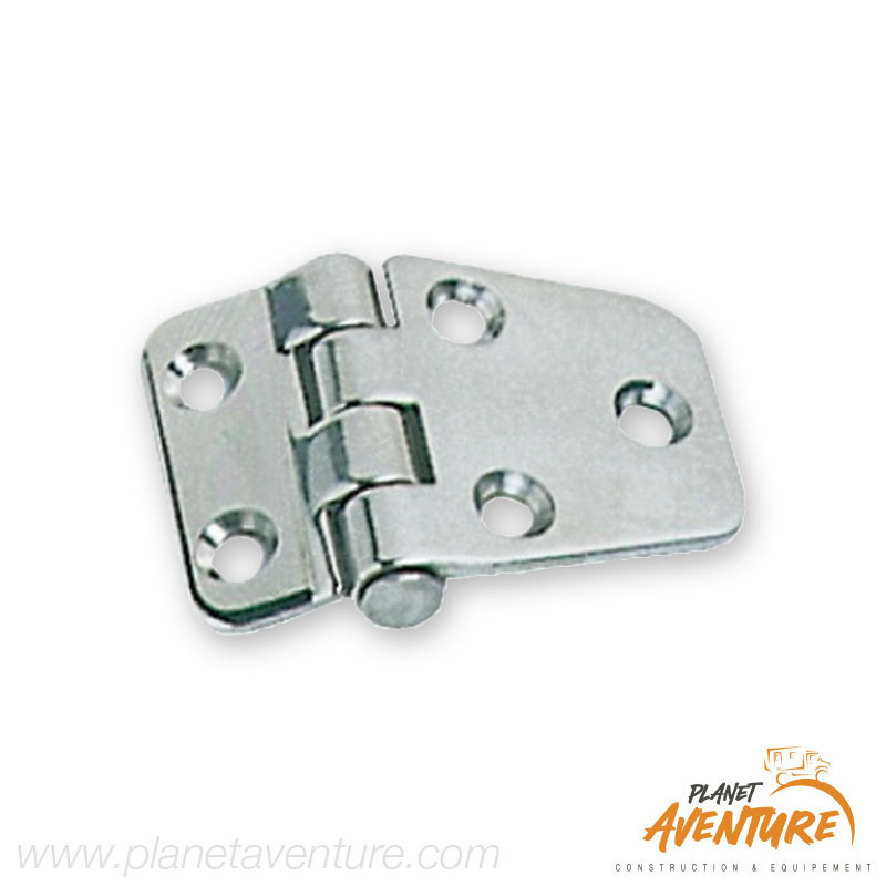 Charnière moitié encastré 55x37mm Osculati Charnière moitié encastré 55x37mm Osculati