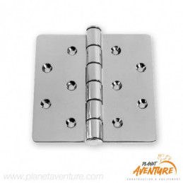 Charnière moulée méga AISI316 76x76x152mm Osculati