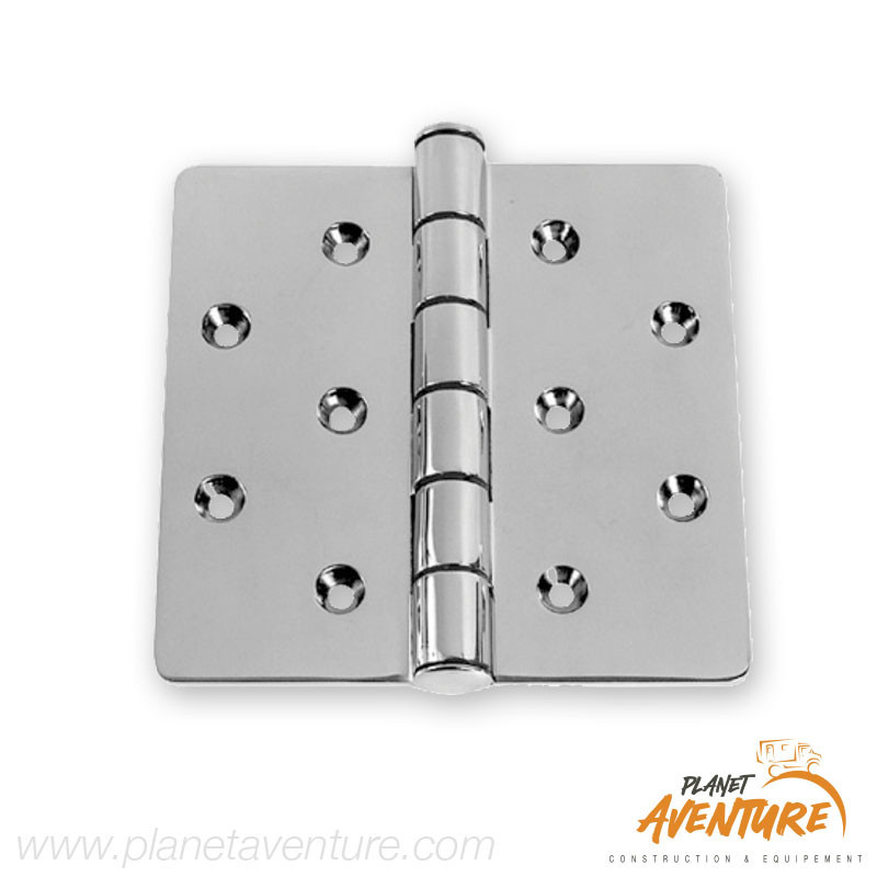 Charnière moulée méga AISI316 76x76x152mm Osculati Charnière moulée méga AISI316 76x76x152mm Osculati