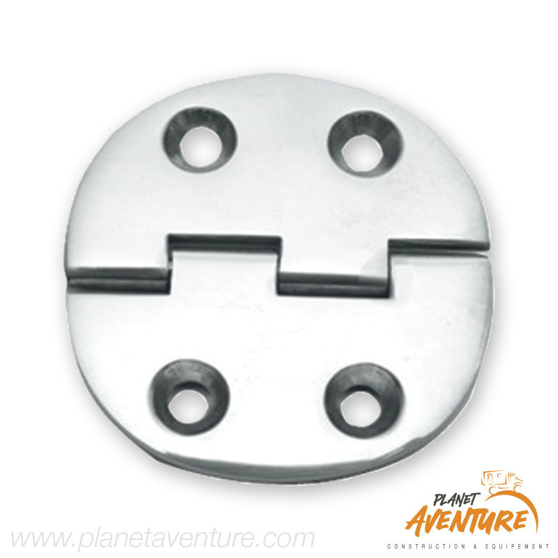 Charnière moulée ouverture 95°AISI316 65x65 mm Osculati Charnière moulée ouverture 95°AISI316 65x65 mm Osculati