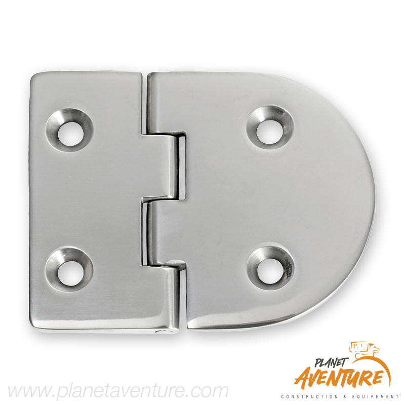 Charnière moulée ouverture 95°AISI316 83x65 mm Osculati Charnière moulée ouverture 95°AISI316 83x65 mm Osculati