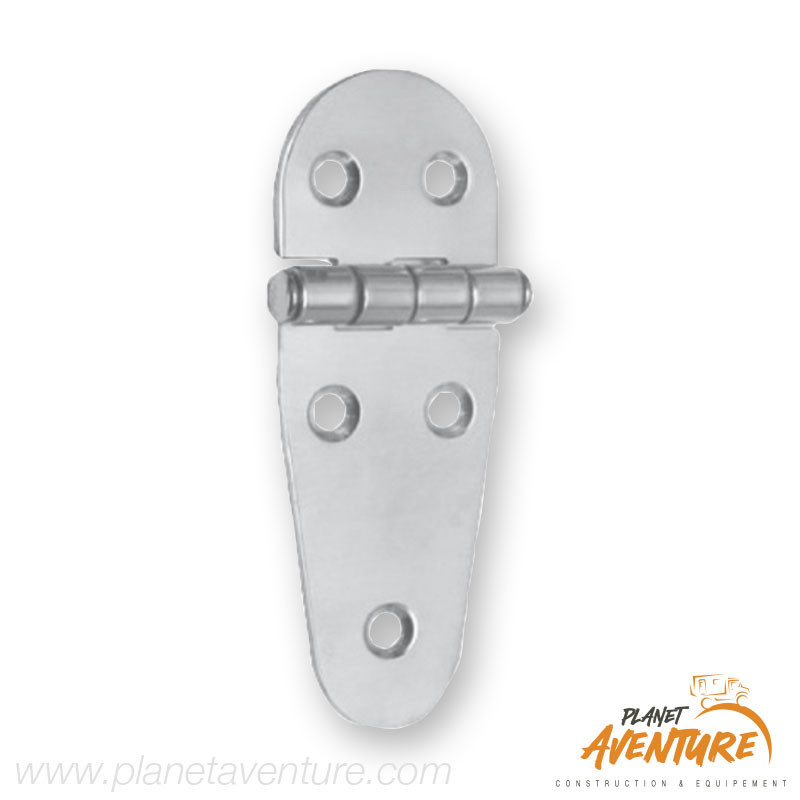 Charnière noeud saillant 101x41,5mm Osculati Charnière noeud saillant 101x41,5mm Osculati