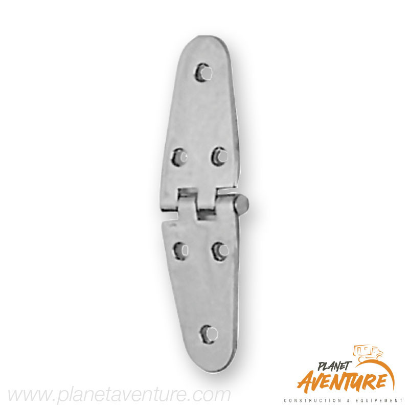 Charnière noeud saillant 137x39mm Osculati Charnière noeud saillant 137x39mm Osculati