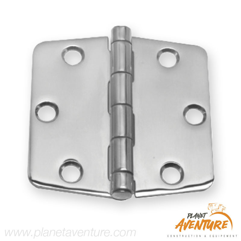 Charnière noeud saillant 74x75mm Osculati Charnière noeud saillant 74x75mm Osculati