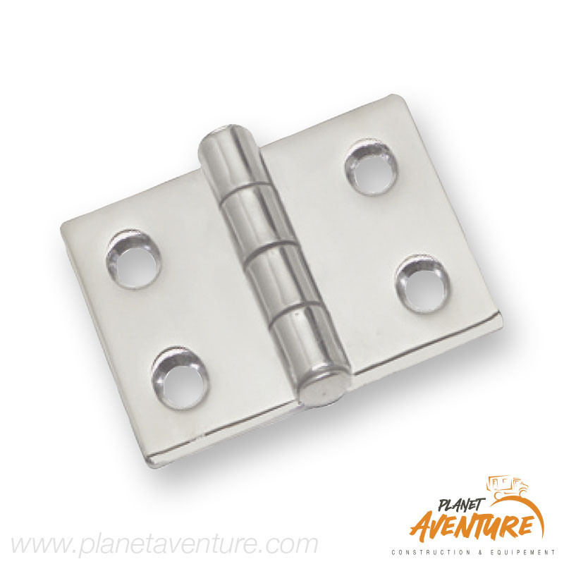 Charnière noeud saillant AISI316 38x38mm Osculati Charnière noeud saillant AISI316 38x38mm Osculati