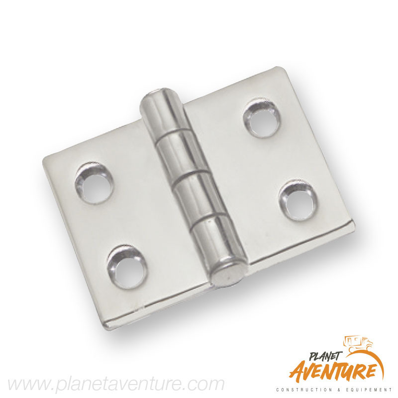 Charnière noeud saillant AISI316 50x50mm Osculati Charnière noeud saillant AISI316 50x50mm Osculati