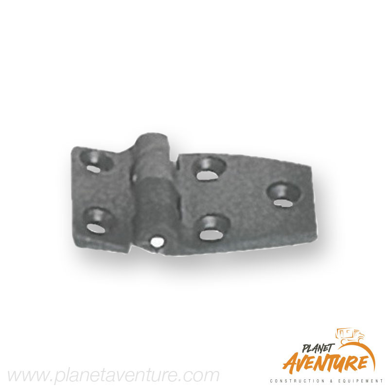 Charnière nylon renforcé noir 54x38mm Osculati Charnière nylon renforcé noir 54x38mm Osculati
