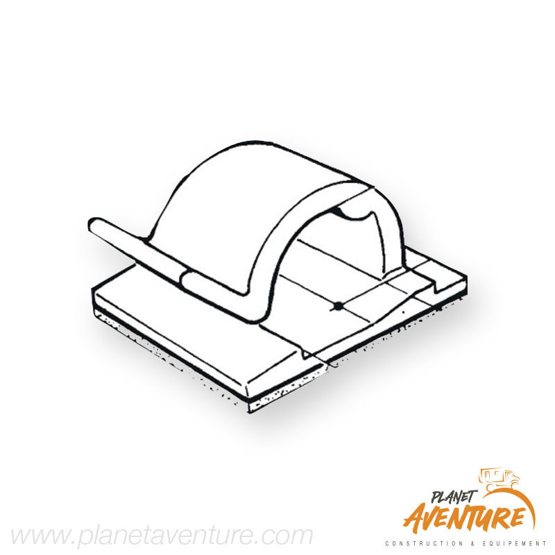 Colliers autocollants Ø5 x 5mm x10 Osculati Colliers autocollants Ø5 x 5mm x10 Osculati