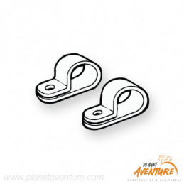 Colliers de fixation nylon Ø7,8mm x10 Osculati