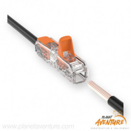 Connecteur de jonction en ligne 4 mm2 Wago