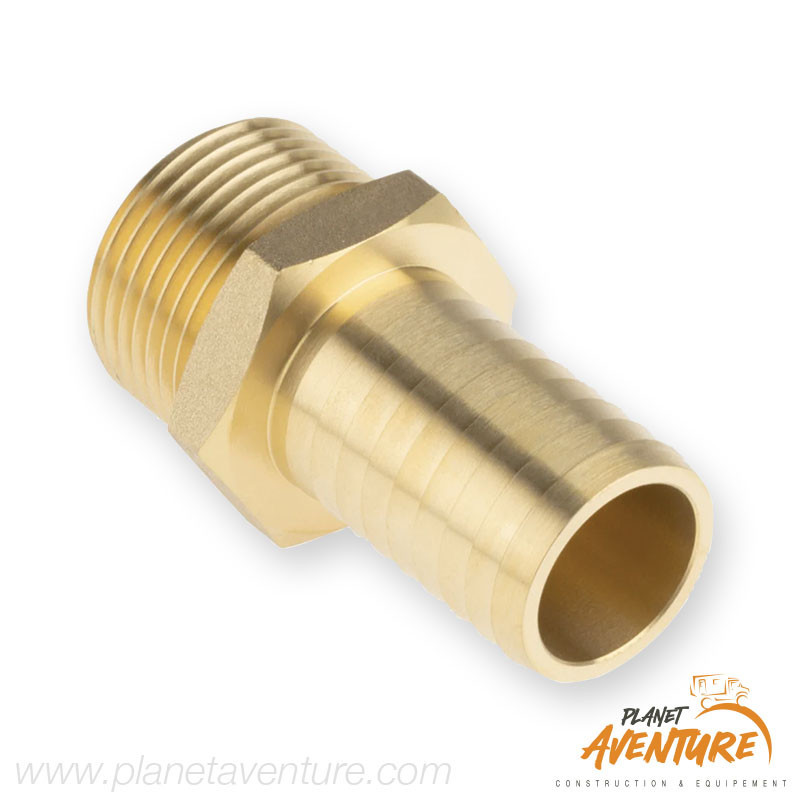 Embout mâle en laiton moulé 3/8"X 16mm Osculati Embout mâle en laiton moulé 3/8"X 16mm Osculati