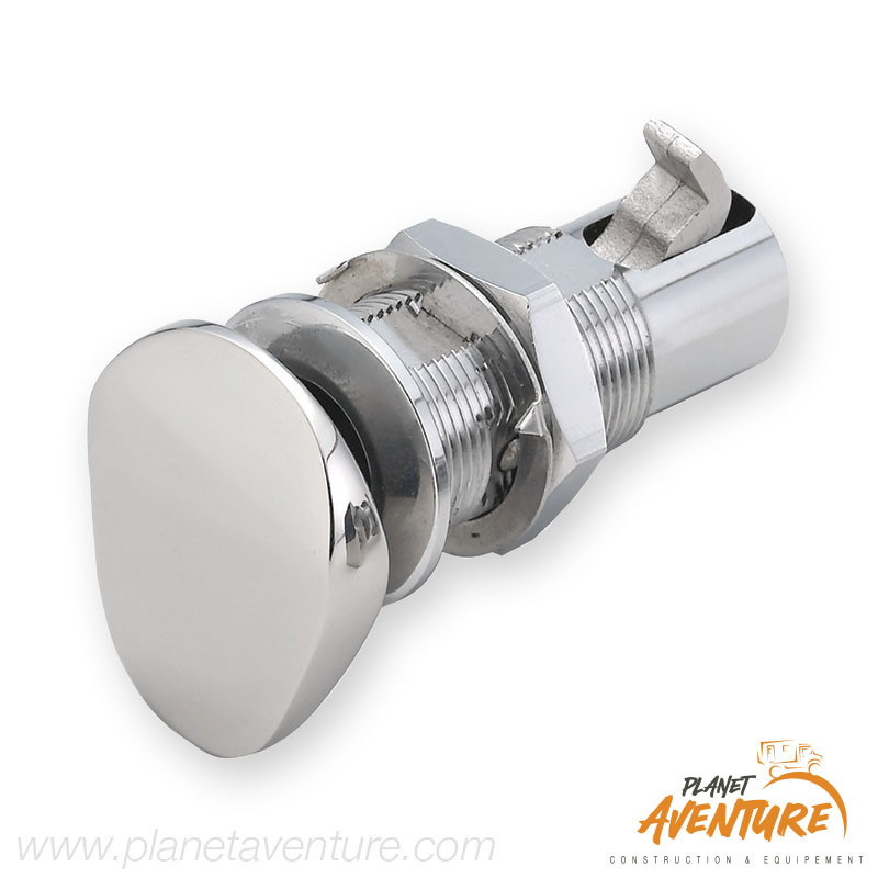 Fermeture flush lock ovale Ø35x27mm Osculati Fermeture flush lock ovale Ø35x27mm Osculati
