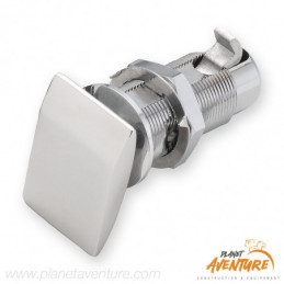 Fermeture flush lock rectangulaire Ø36x24mm Osculati