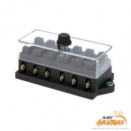 Boitier porte fusible 6 voies