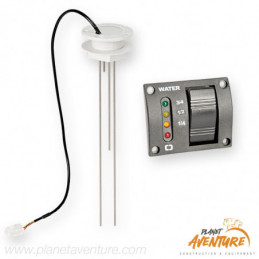 Kit tableau + sonde indicateur de niveau d'eau Osculati