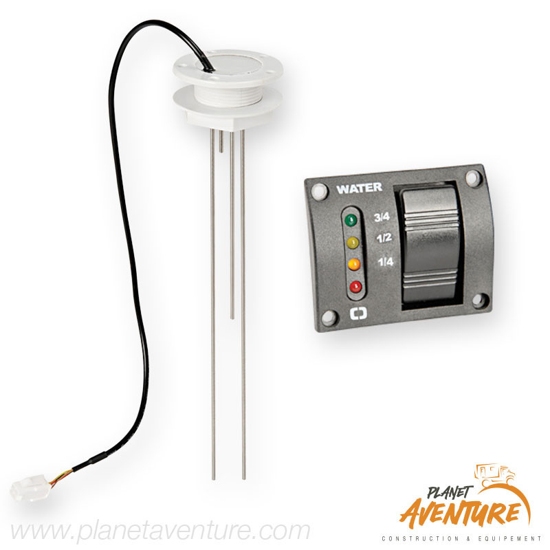 Kit tableau + sonde indicateur de niveau d'eau Osculati Kit tableau + sonde indicateur de niveau d'eau Osculati