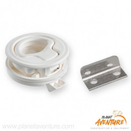 Lève plancher nylon blanc Ø49,6mm Osculati