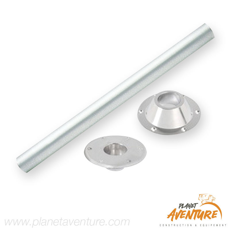 Pied de table en alu anodisé 70cm Osculati Pied de table en alu anodisé 70cm Osculati