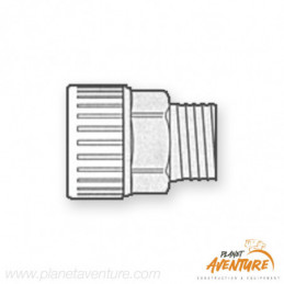 Raccord hydrofix femelle/mâle en laiton 3/8" Ø15mm Osculati
