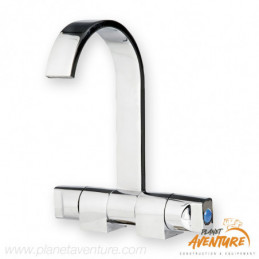 Robinet abbatable chromé Osculati