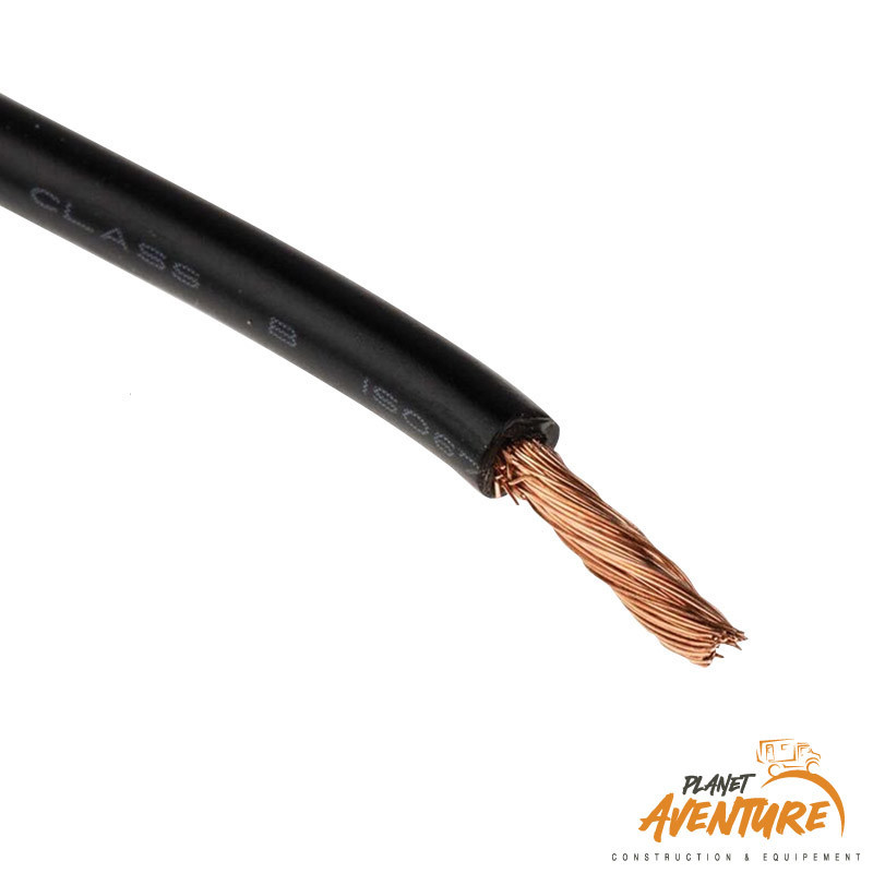 Cable electrique noir 1.5mm2 (1m) Cable electrique noir 1.5mm2 (1m)