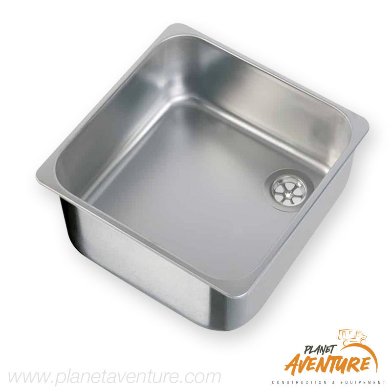 Evier rectangulaire 360x360x150mm Evier rectangulaire 360x360x150mm