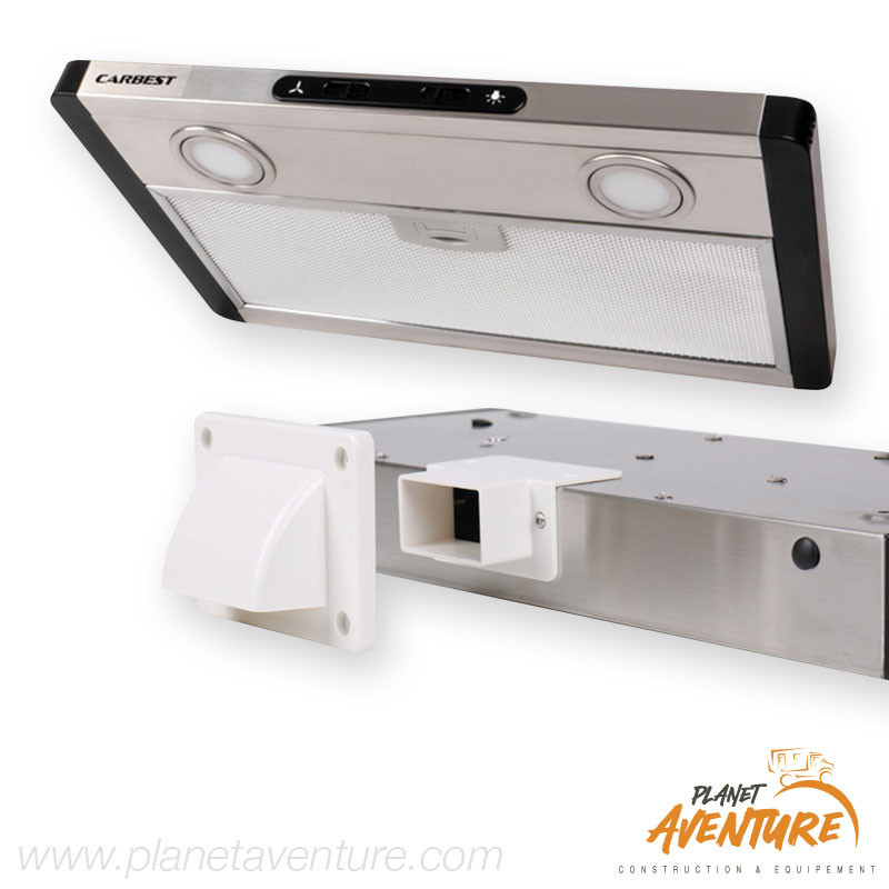 Hotte aspirante Carbest en saillie 460x280x50mm Hotte aspirante Carbest en saillie 460x280x50mm