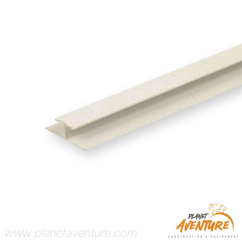 Profil jonction plastique gris clair Profil jonction plastique gris clair