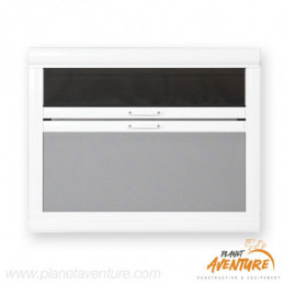 Outbound blind white