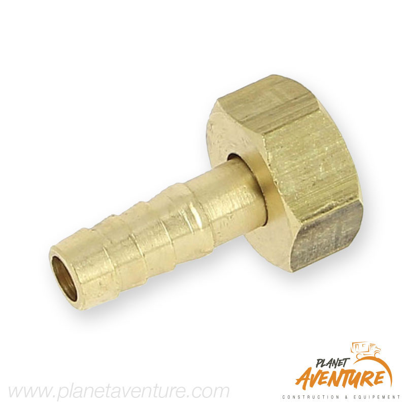 Raccord femelle Ø10mm/filetage 1/2" Raccord femelle Ø10mm/filetage 1/2"