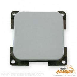 Interrupteur simple gris clair