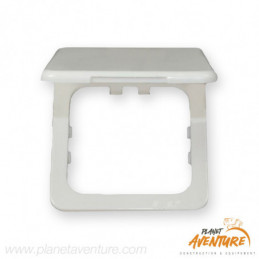 Couvercle prise 230V blanc