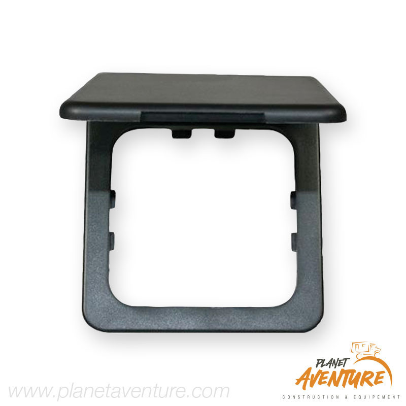 Couvercle prise 230V noir Couvercle prise 230V noir