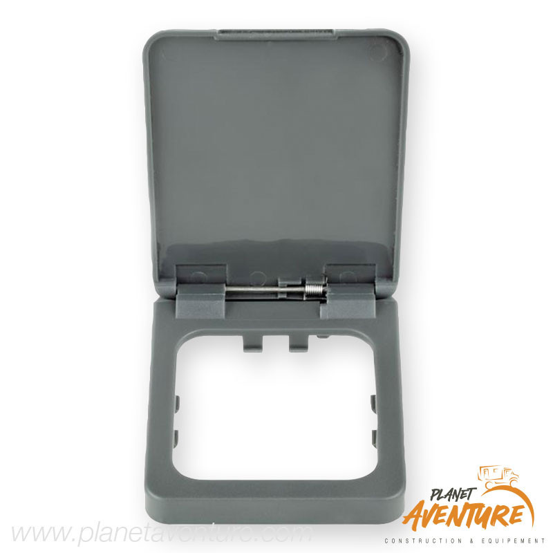 Couvercle prise 230V anthracite Couvercle prise 230V anthracite