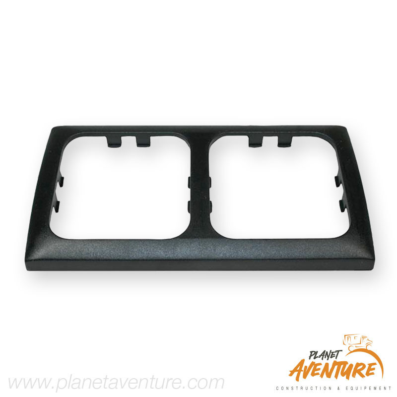 Encadrement double noir Encadrement double noir