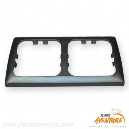 Encadrement double anthracite