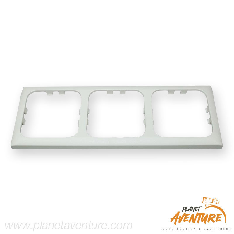 Encadrement triple blanc Encadrement triple blanc