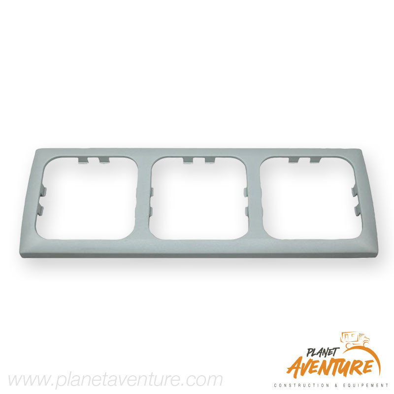 Encadrement triple gris clair Encadrement triple gris clair